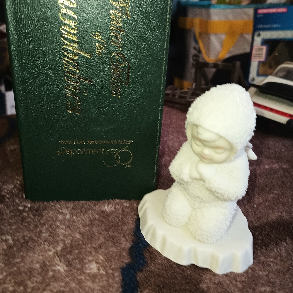 Dept. 56 Snow babies "Now I Lay Me Down To Sleep "